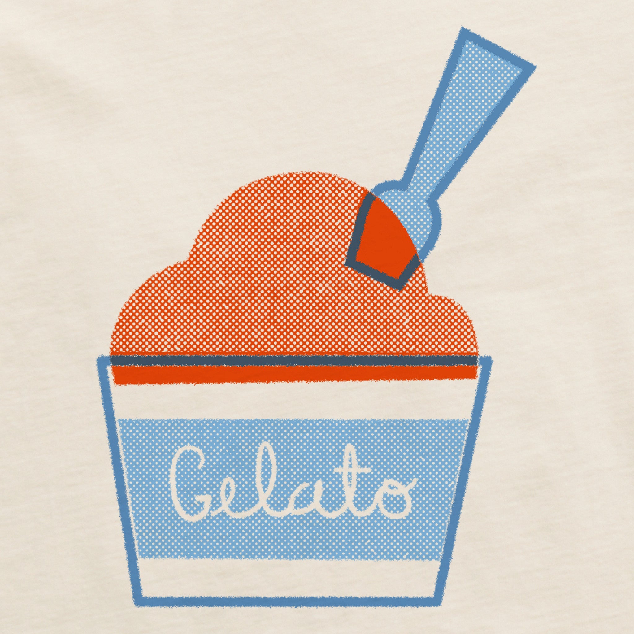 Women's Gelato Cup Short Sleeve Crusher Boxy Tee