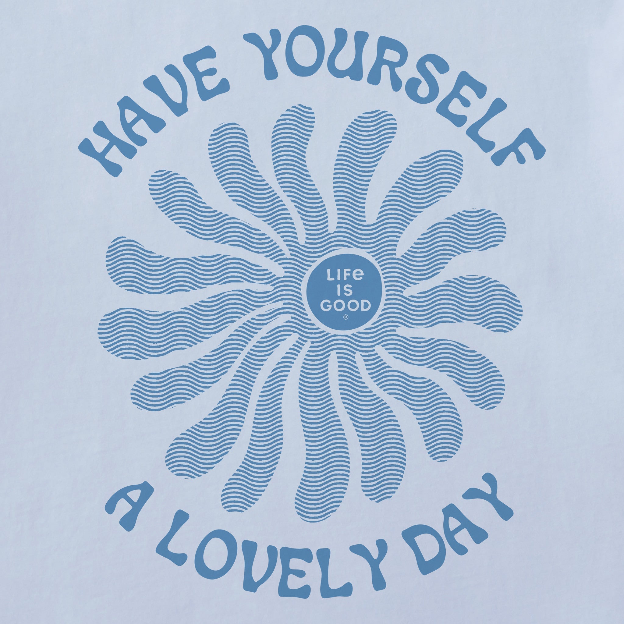 Women's Have Yourself a Lovely Day Short Sleeve Crusher Boxy Tee