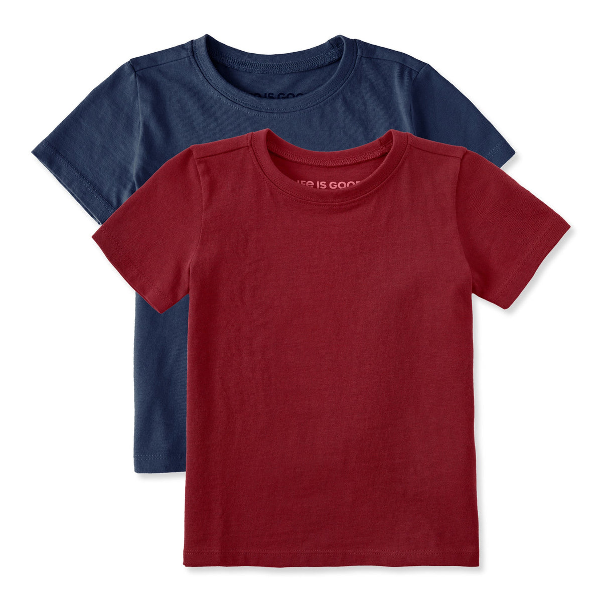 Toddlers Solid 2-Pack Crusher Tee  Multi 1