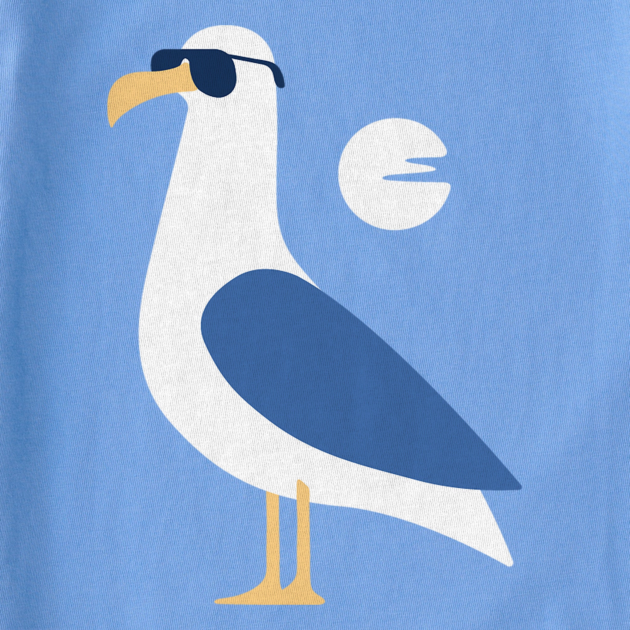 Women's Cool Seagull Short Sleeve Tee