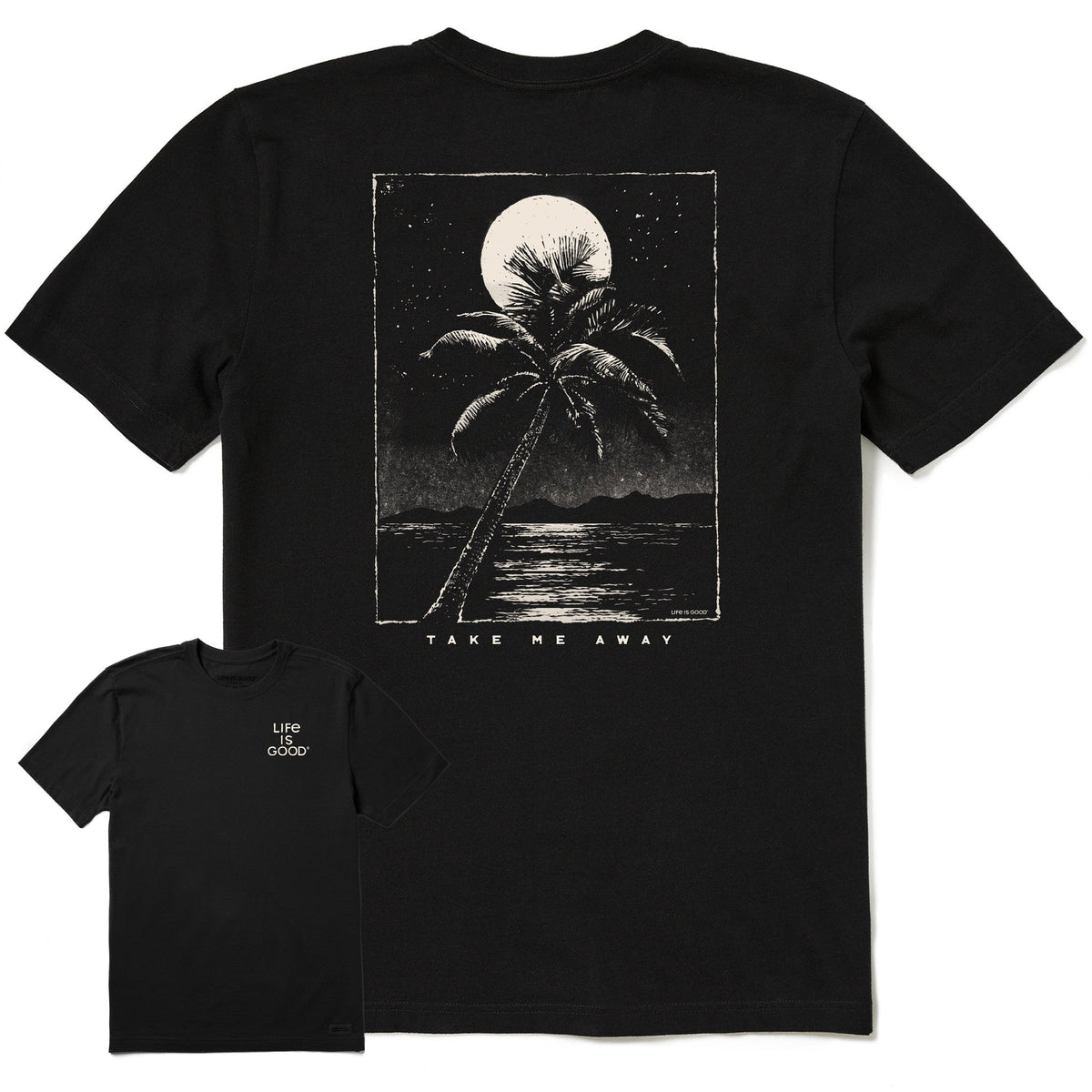 Men's Take Me Away Palm Short Sleeve Tee