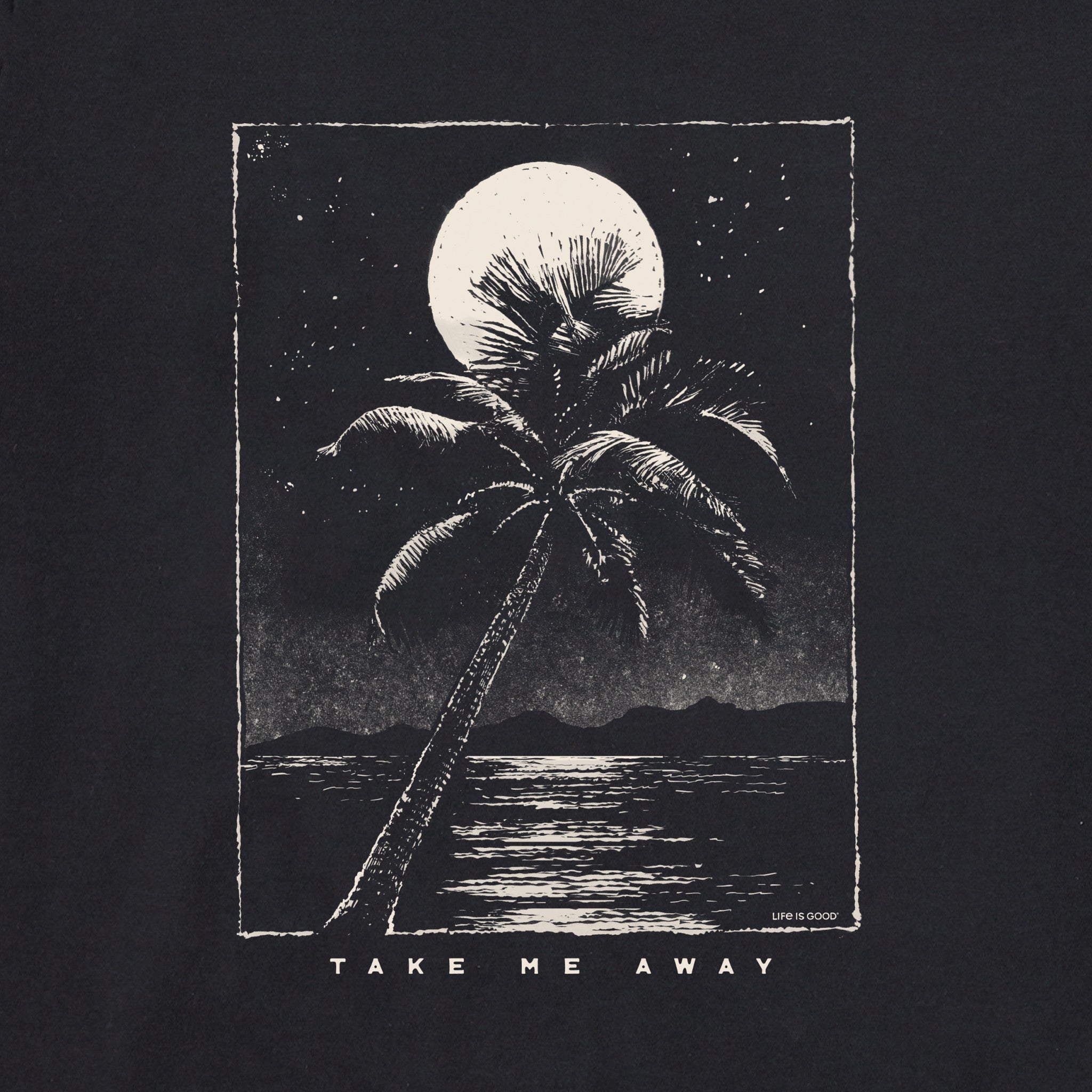 Men's Take Me Away Palm Short Sleeve Tee
