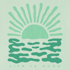 Kids Sun Over the Water Short Sleeve Crusher Tee