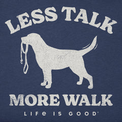 Women's Less Talk More Walk Short Sleeve Tee