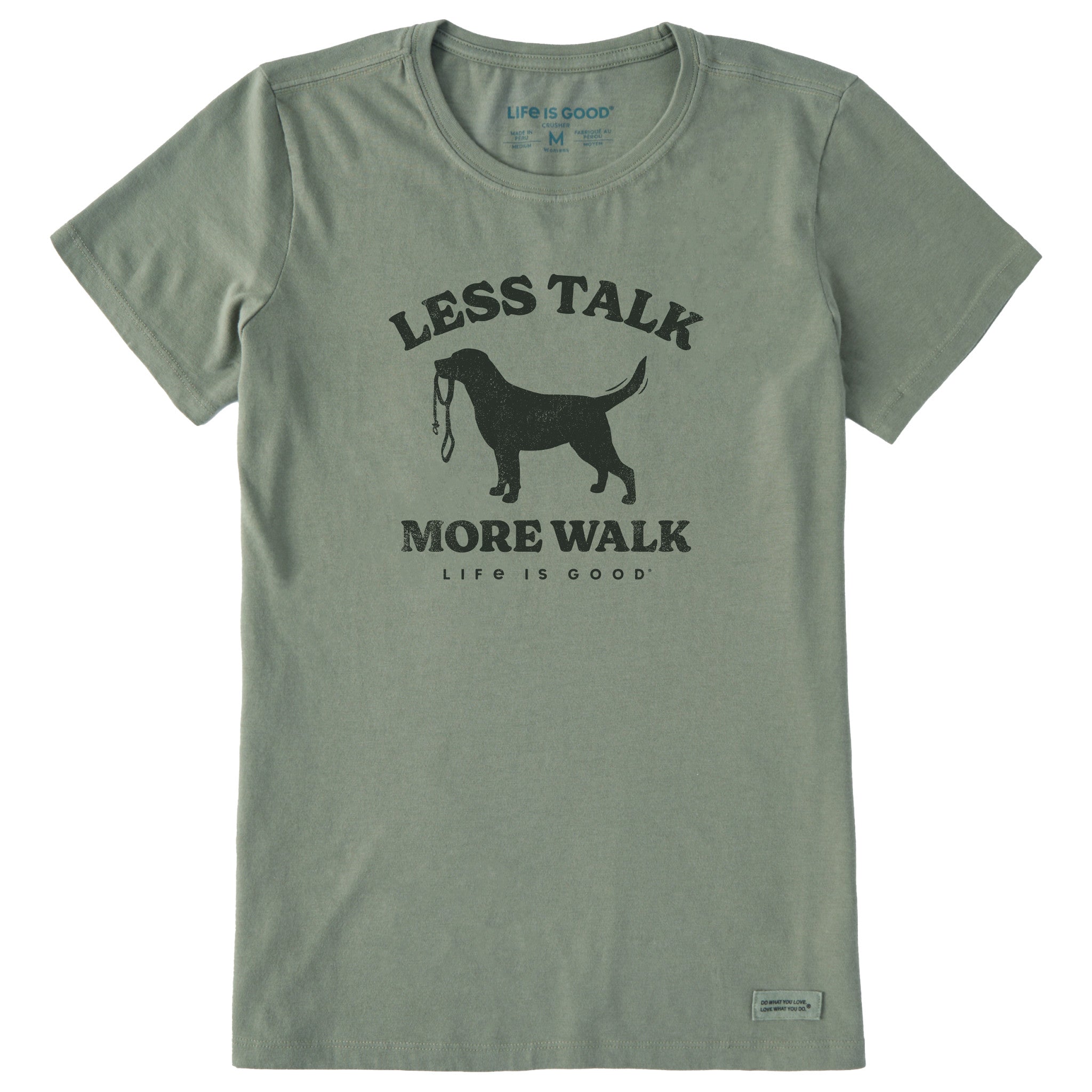 Women's Less Talk More Walk Short Sleeve Tee