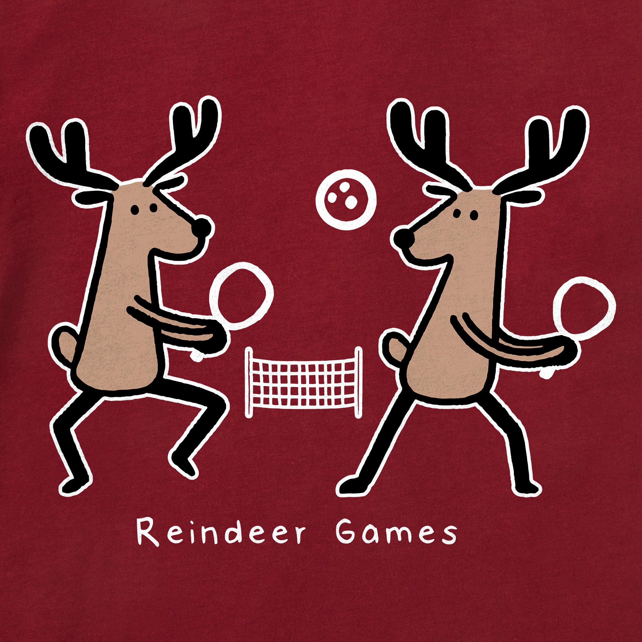Men's Reindeer Games Short Sleeve Crusher Tee