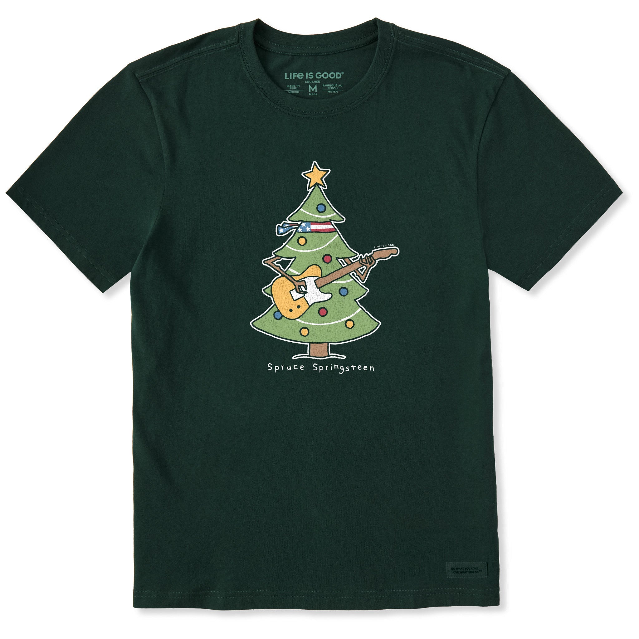 Men's Spruce Springsteen Short Sleeve Crusher Tee