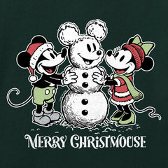 Men's Merry Christmouse Long Sleeve Crusher Tee