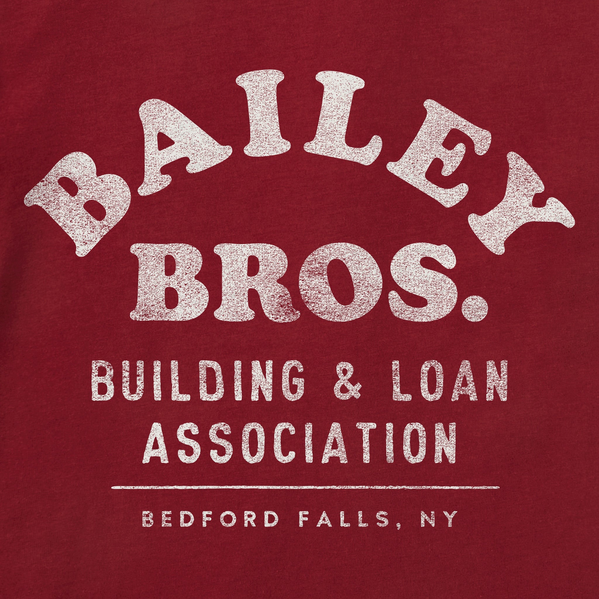 Men's Bailey Bros. Building & Loan Assoc. Long Sleeve Crusher Tee