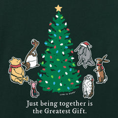 Women's Greatest Gift Winnie & Friends Long Sleeve Crusher Tee