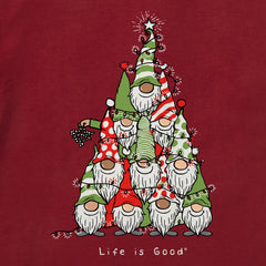 Women's Gnome Tree Long Sleeve Crusher Tee
