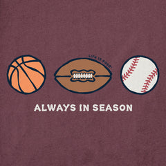 Men's Always in Season Short Sleeve Crusher Tee