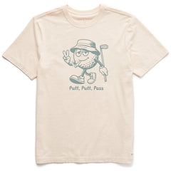 Men's Putt, Putt, Pass Short Sleeve Crusher Tee