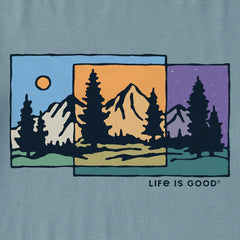 Men's All Day All Night Short Sleeve Crusher Tee