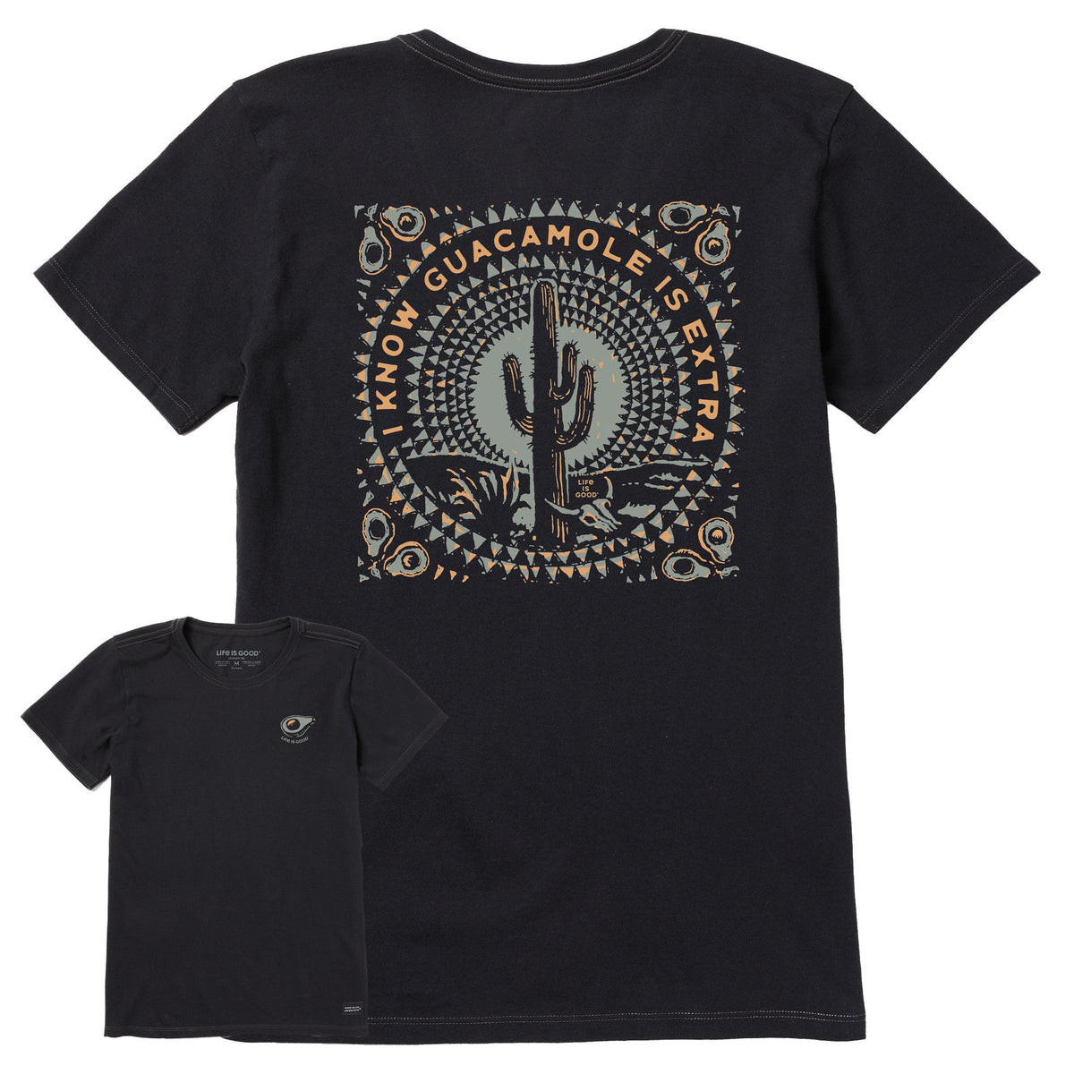 Women's I Know Guacamole is Extra Short Sleeve Tee
