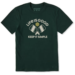 Men's Keep it Simple Pickleball Short Sleeve Crusher Tee