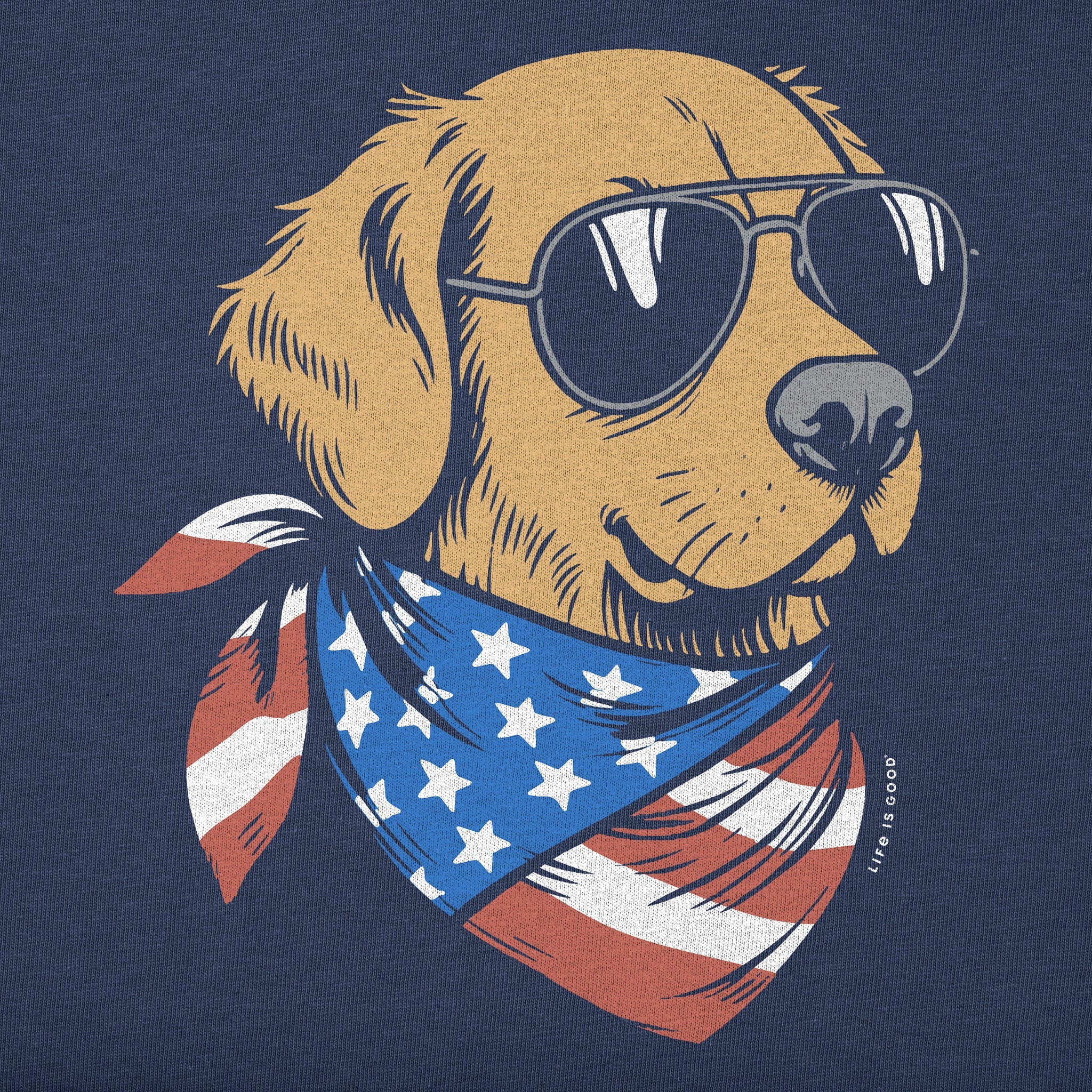Women's Golden Patriot Short Sleeve Tee