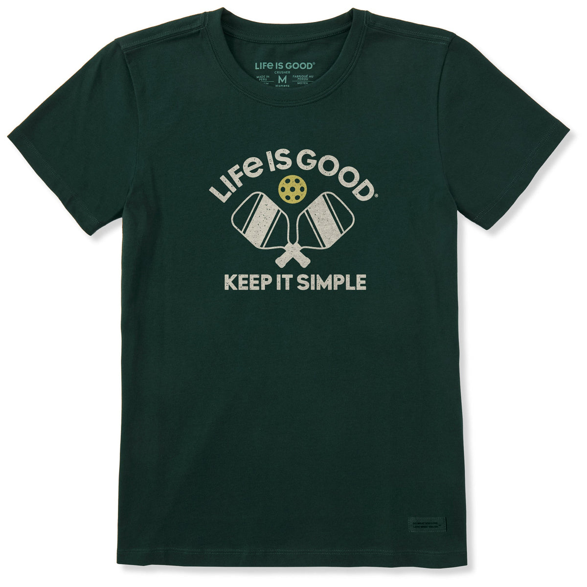 Women's Keep it Simple Pickleball Short Sleeve Crusher Tee
