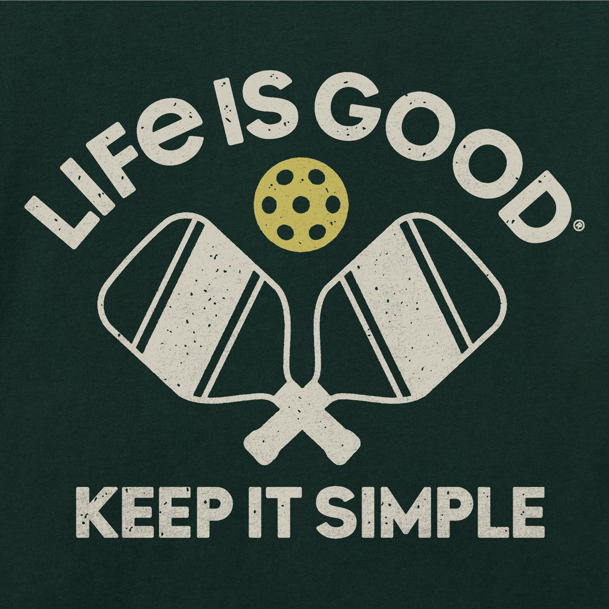 Women's Keep it Simple Pickleball Short Sleeve Crusher Tee
