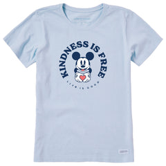 Women's Kindness is Free Willie Short Sleeve Crusher Tee