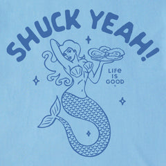 Men's Shuck Yeah! Mermaid Short Sleeve Tee
