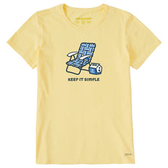 Women's Keep it Simple Chair & Cooler Short Sleeve Tee