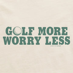 Women's Golf More Golf Ball Short Sleeve Crusher Tee