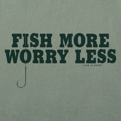 Women's Fish More Hook Short Sleeve Crusher Tee