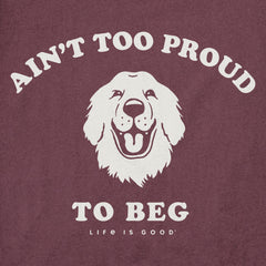 Women's Ain't Too Proud Short Sleeve Crusher Tee