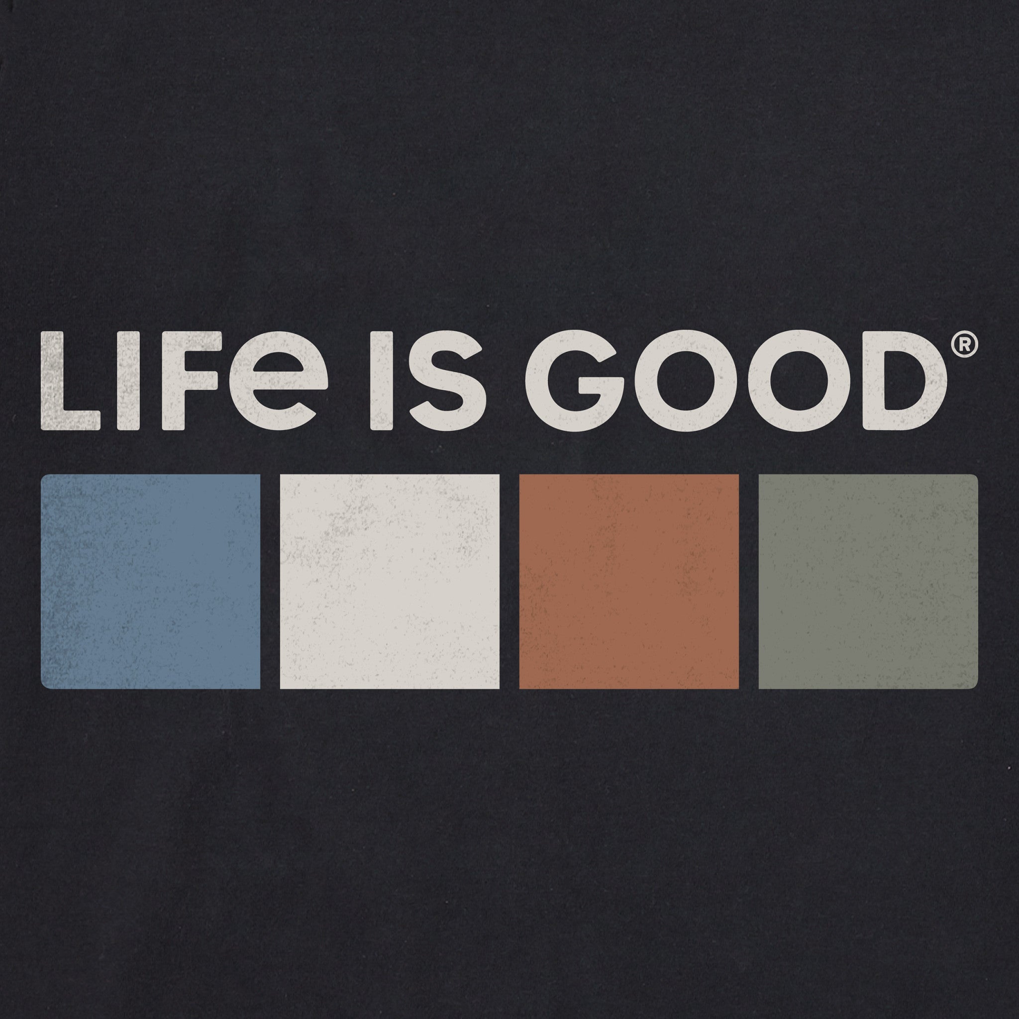 Men's LIG Color Squares Short Sleeve Crusher Tee