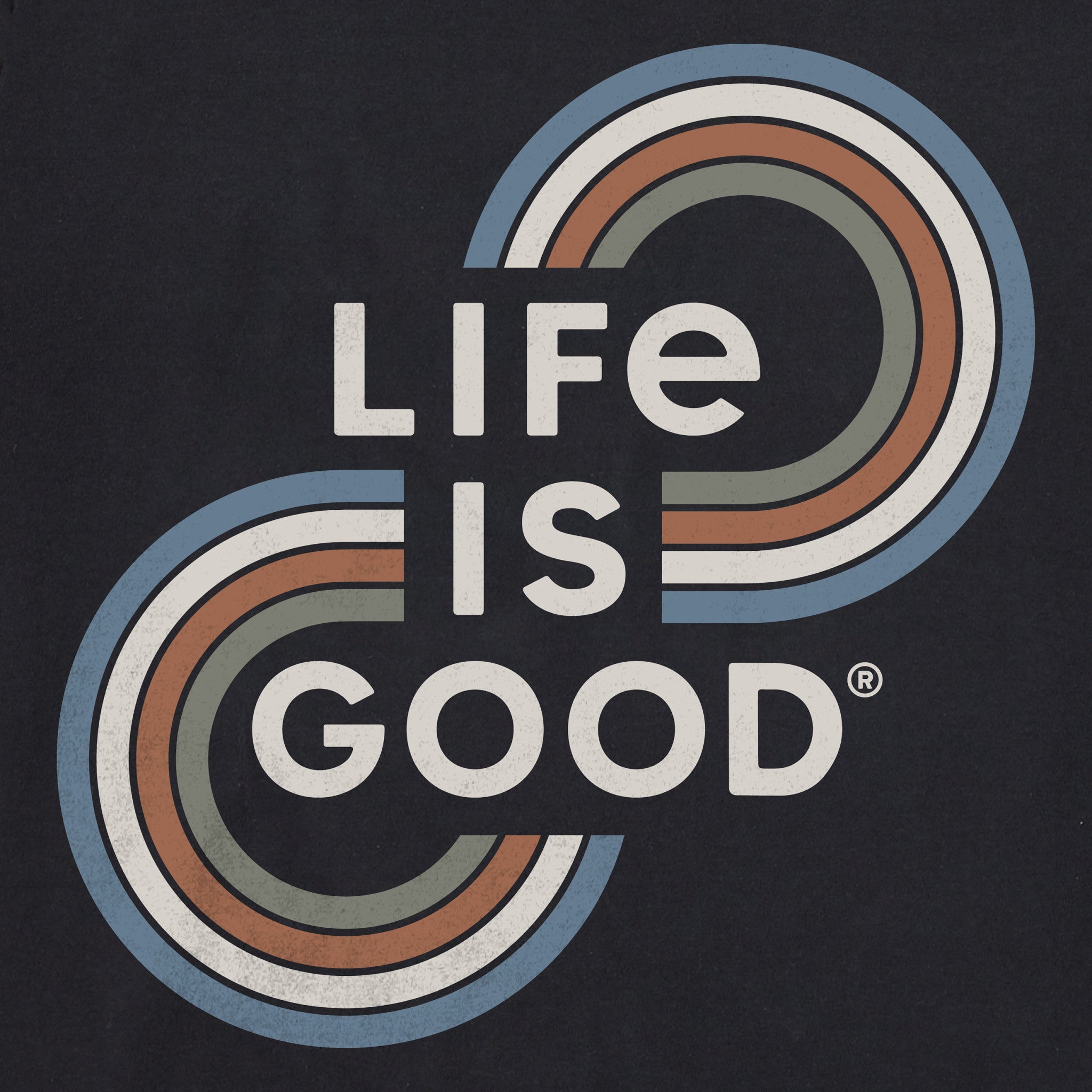 Men's Life is Good Karma Short Sleeve Crusher Tee