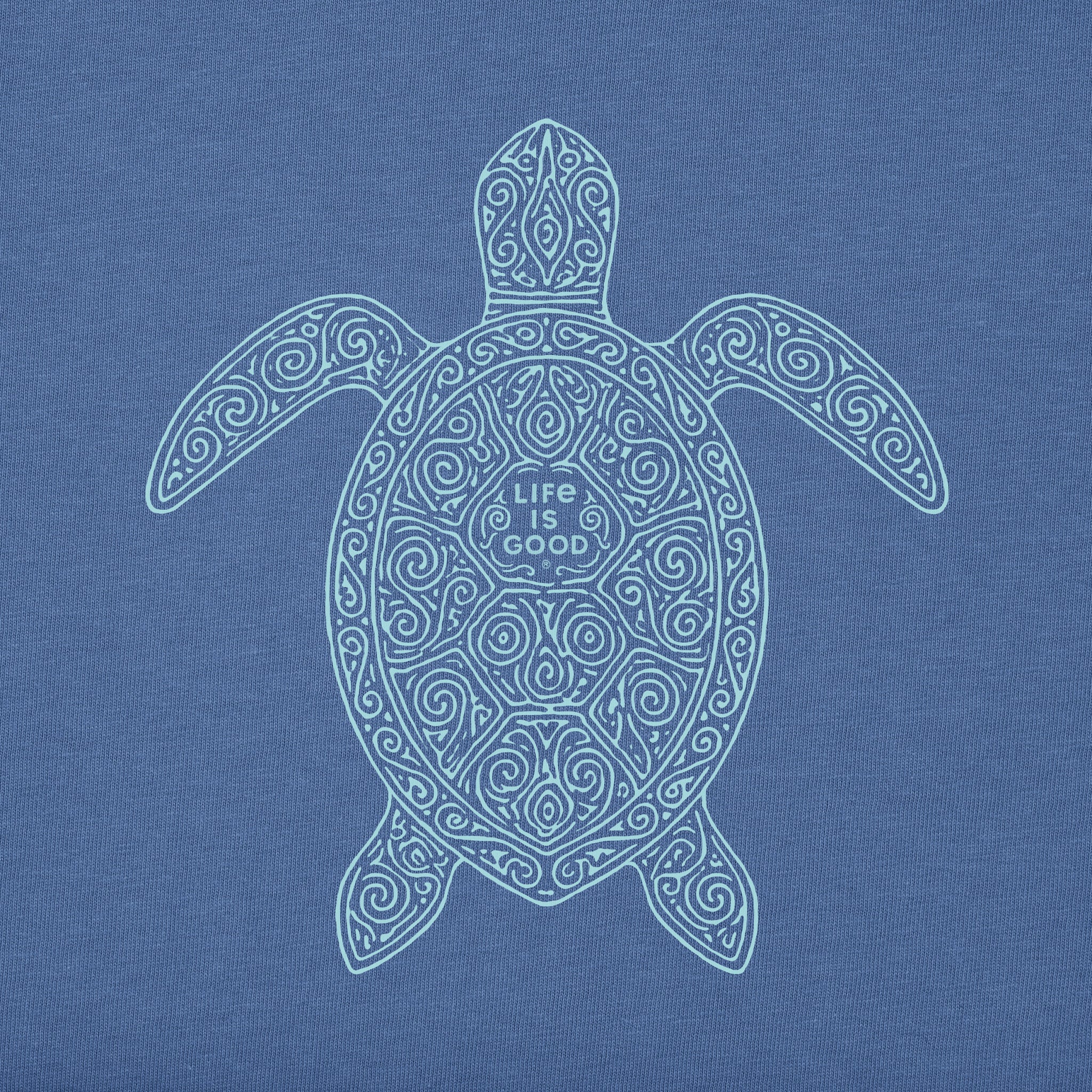 Men's Patterned Turtle Short Sleeve Tee
