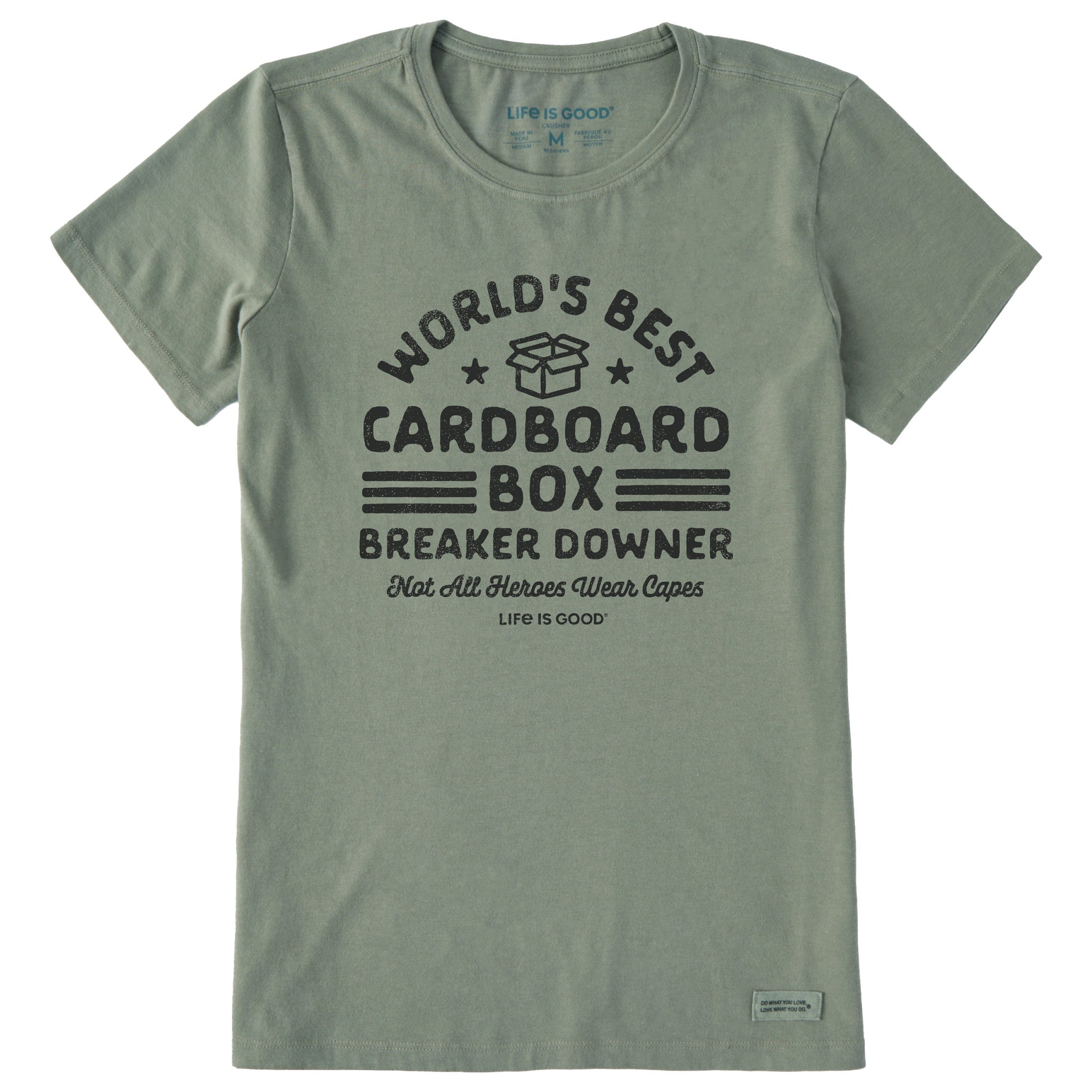 Women's Cardboard Box Breaker Downer Short Sleeve Tee