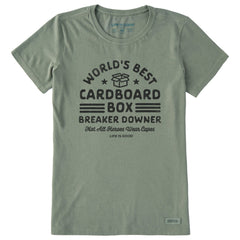 Women's Cardboard Box Breaker Downer Short Sleeve Tee