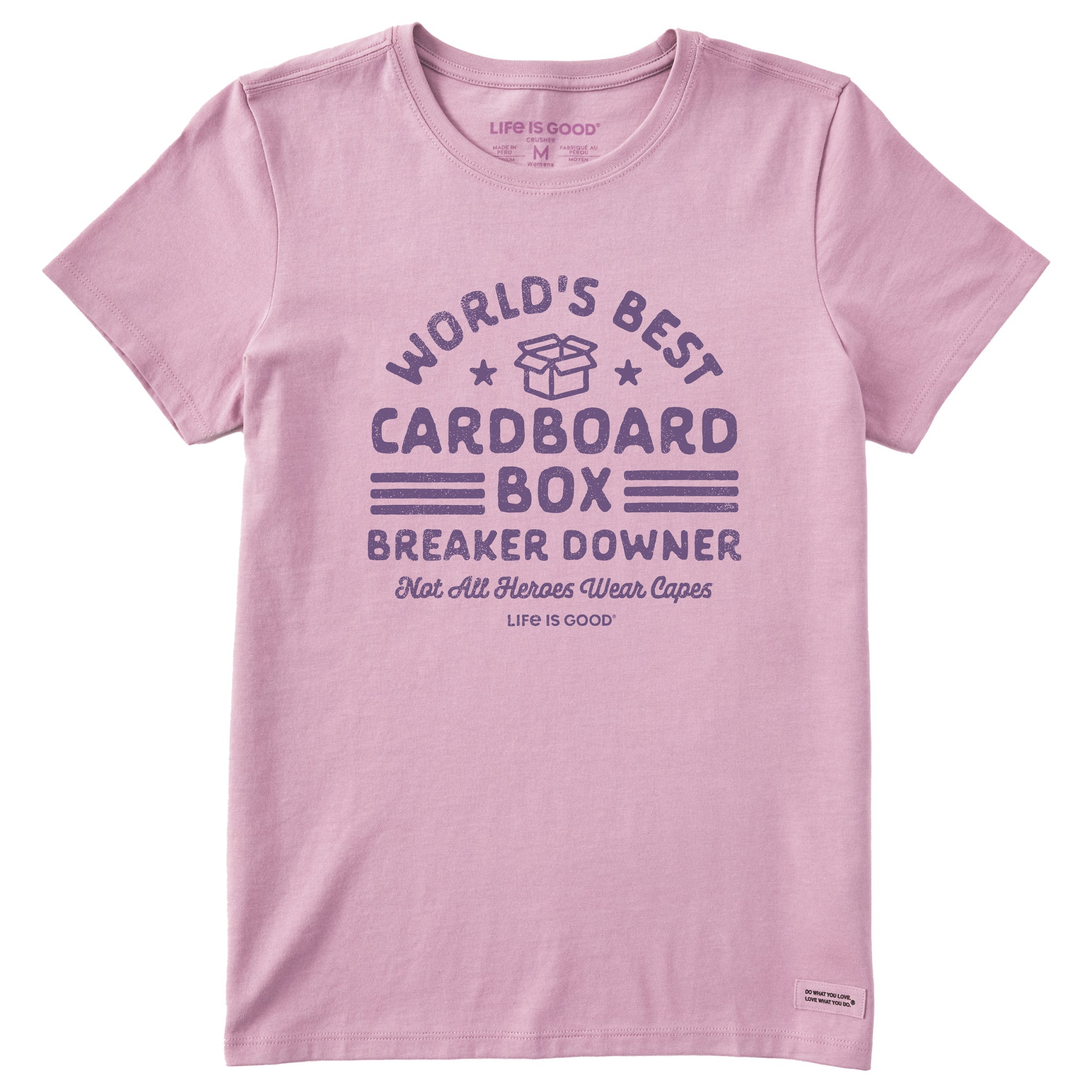 Women's Cardboard Box Breaker Downer Short Sleeve Tee
