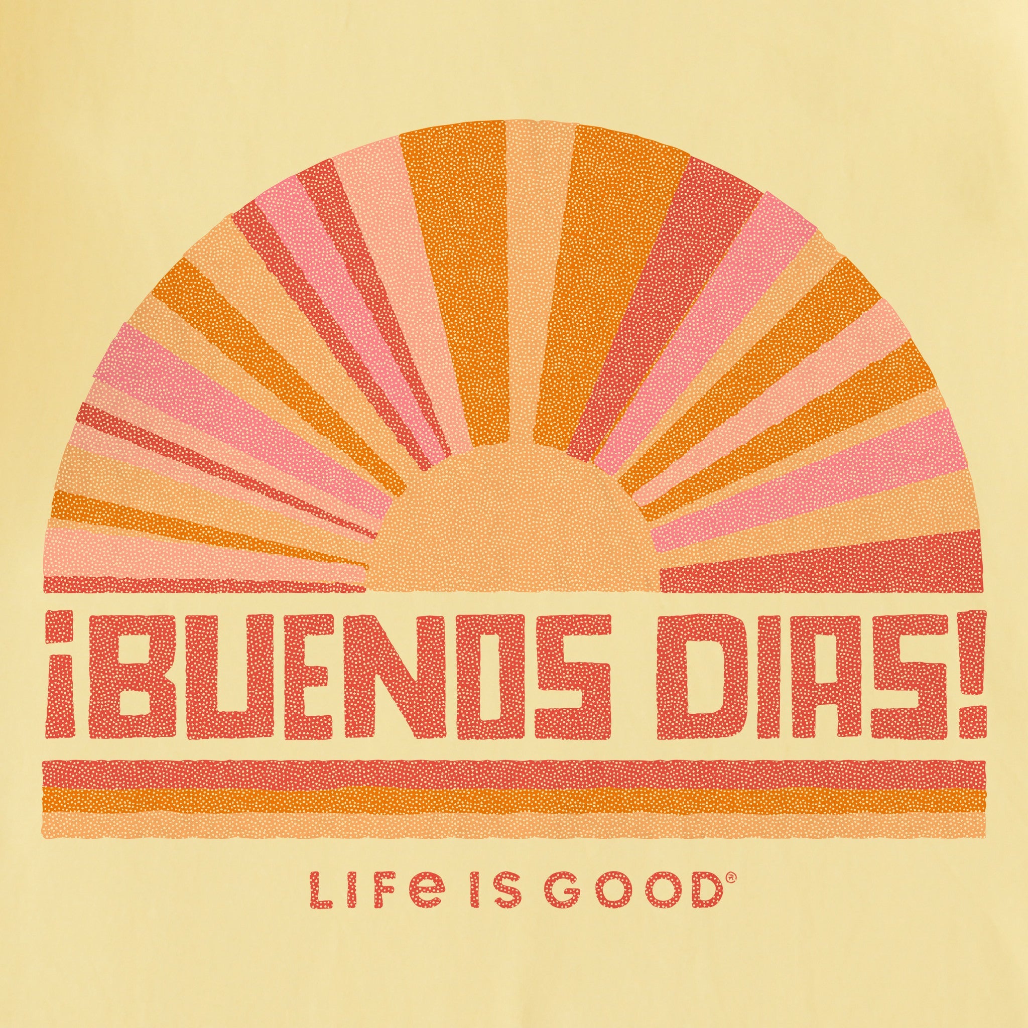 Kids Buenos Dias Short Sleeve Crusher Tee