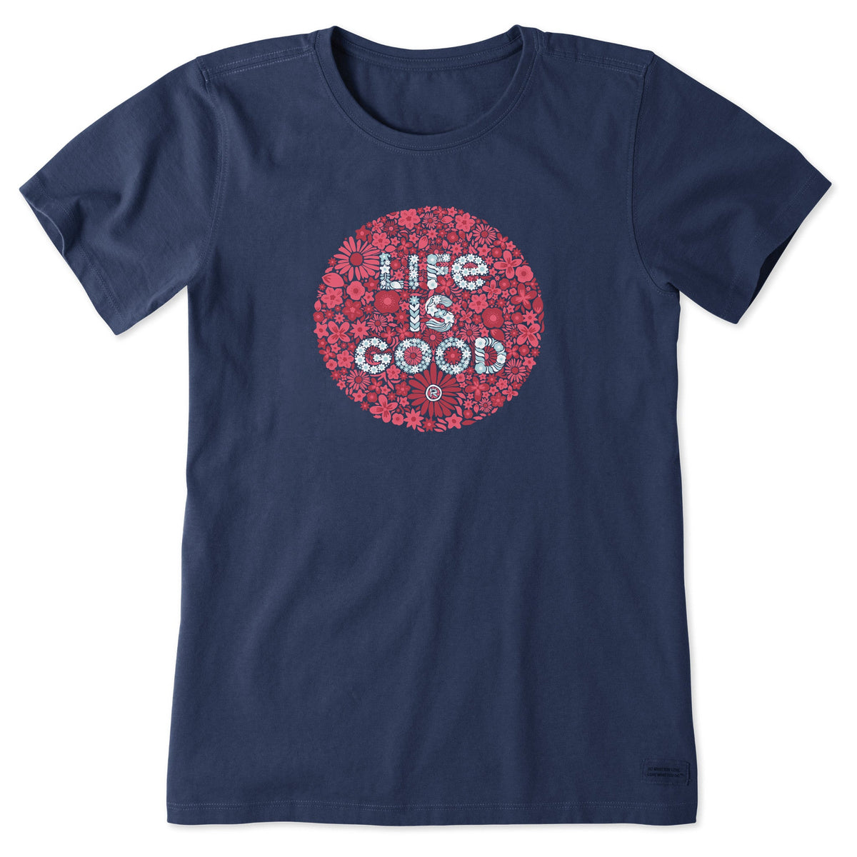 Women's Flower LIG Short Sleeve Tee