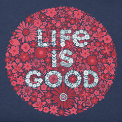 Women's Flower LIG Short Sleeve Tee