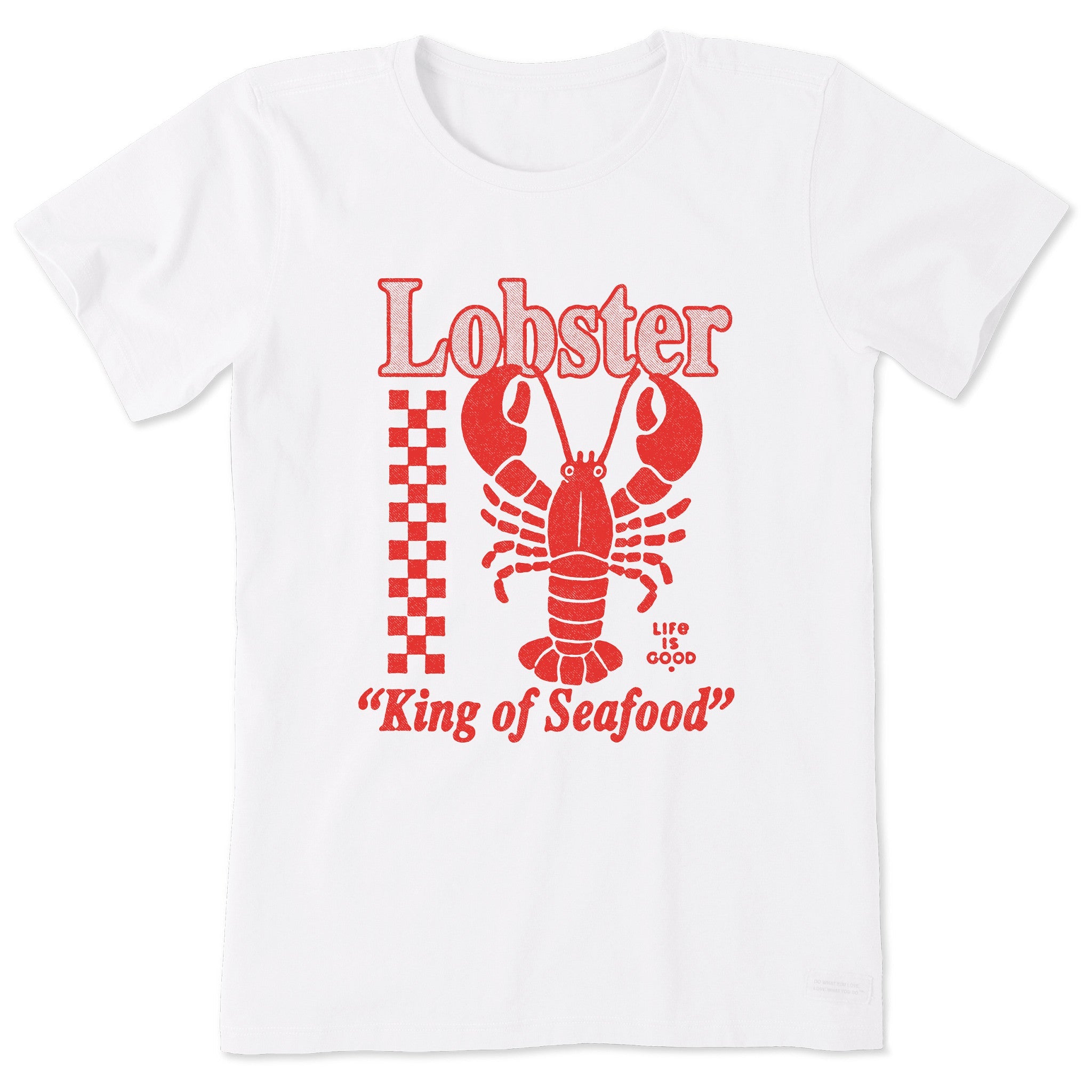 Women's King of Seafood Short Sleeve Tee