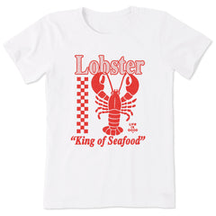 Women's King of Seafood Short Sleeve Tee
