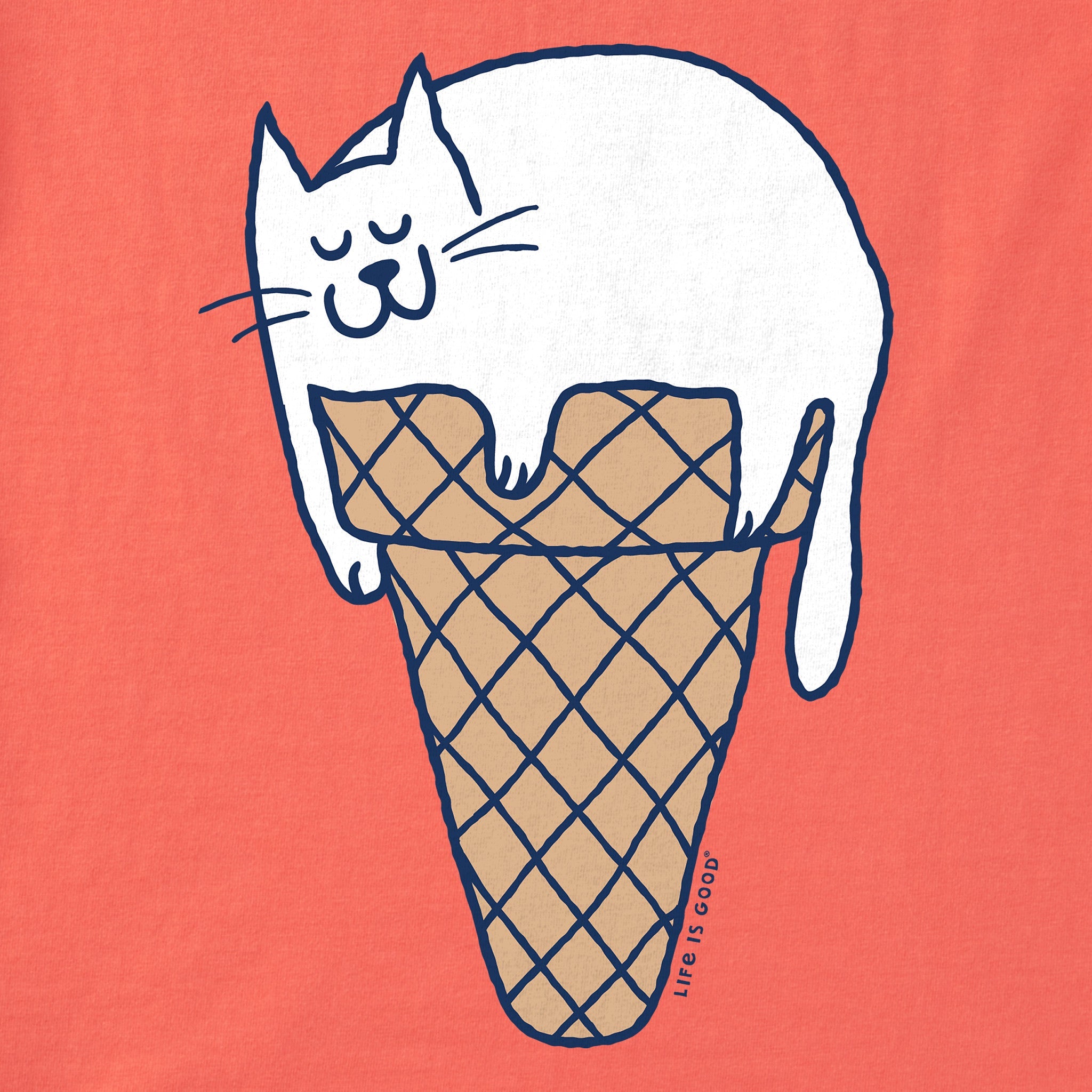 Women's Ice Cream Cat Crusher Tank