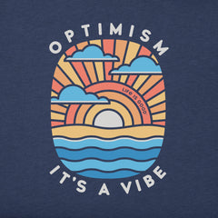 Men's Optimism It's a Vibe Short Sleeve Tee