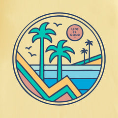 Men's Palms Sun and Water Short Sleeve Crusher Tee