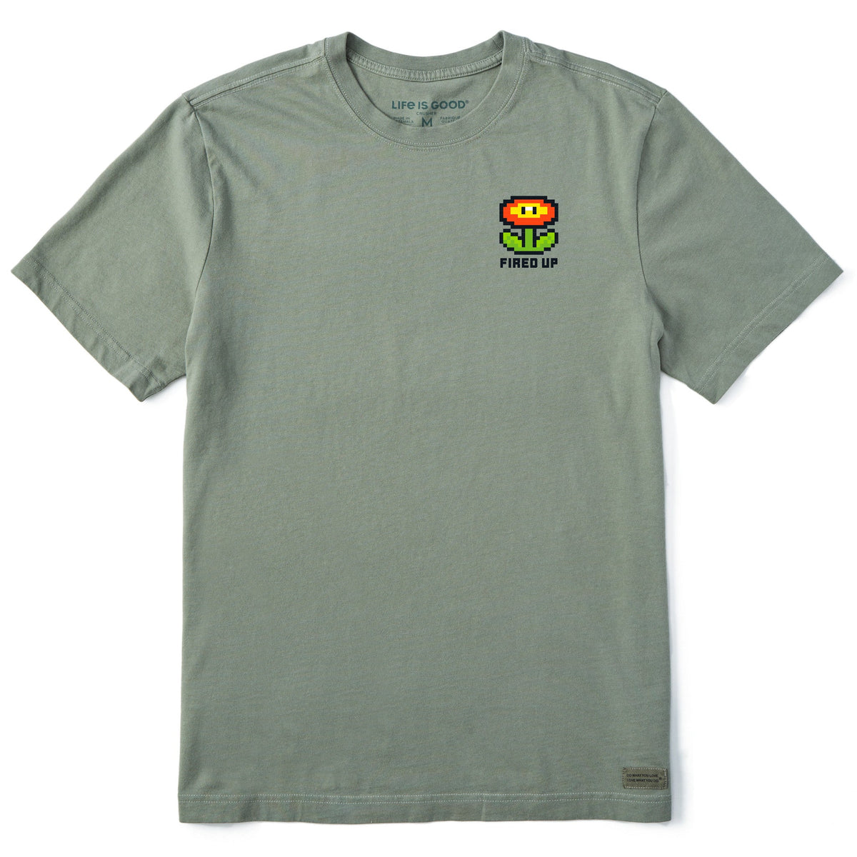 Men's Fired Up Flower Short Sleeve Tee