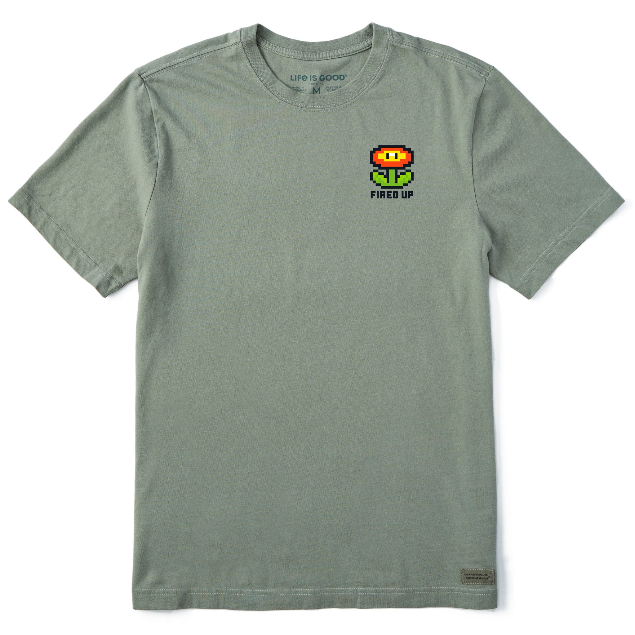 Men's Fired Up Flower Short Sleeve Tee