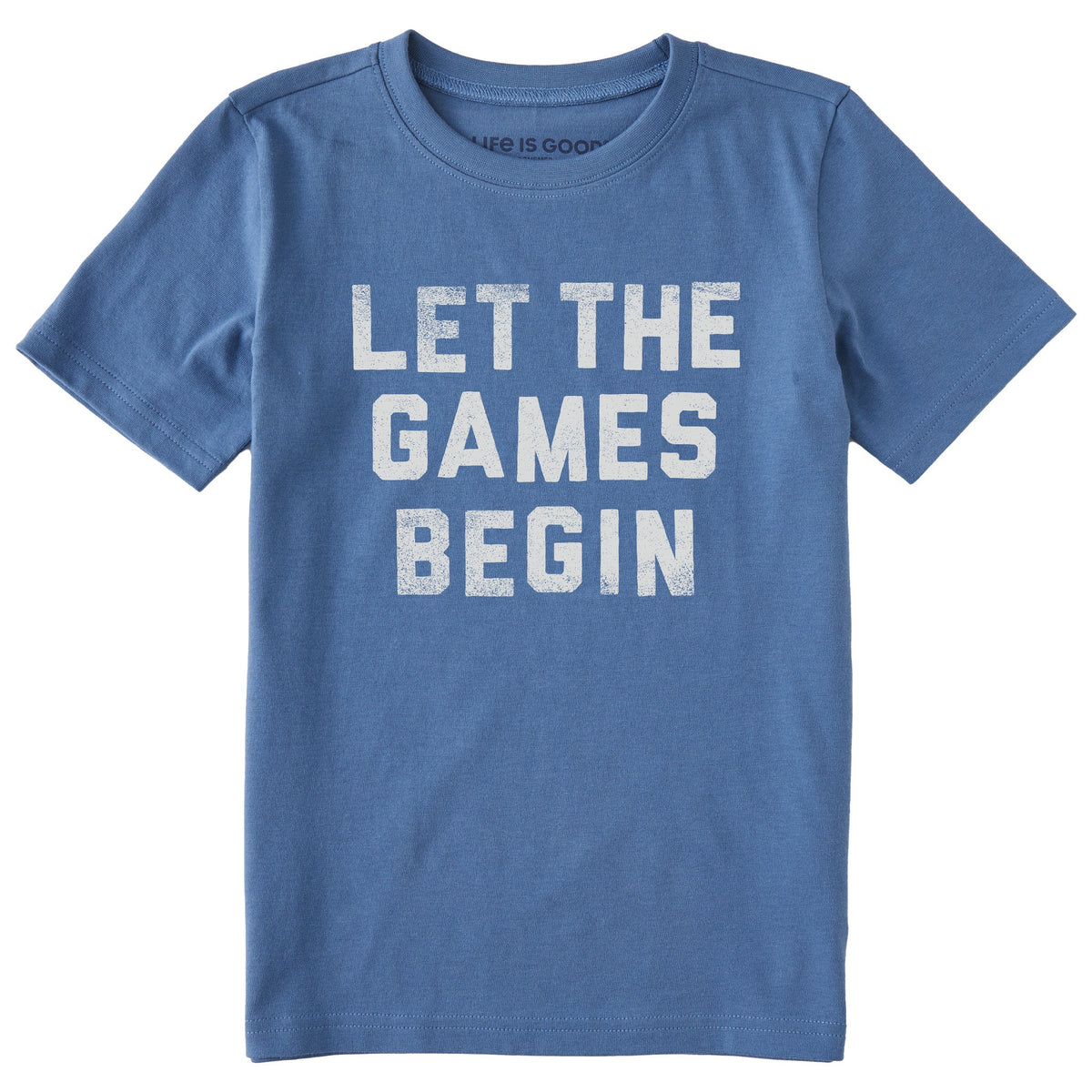 Kids Let the Games Begin Short Sleeve Crusher Tee