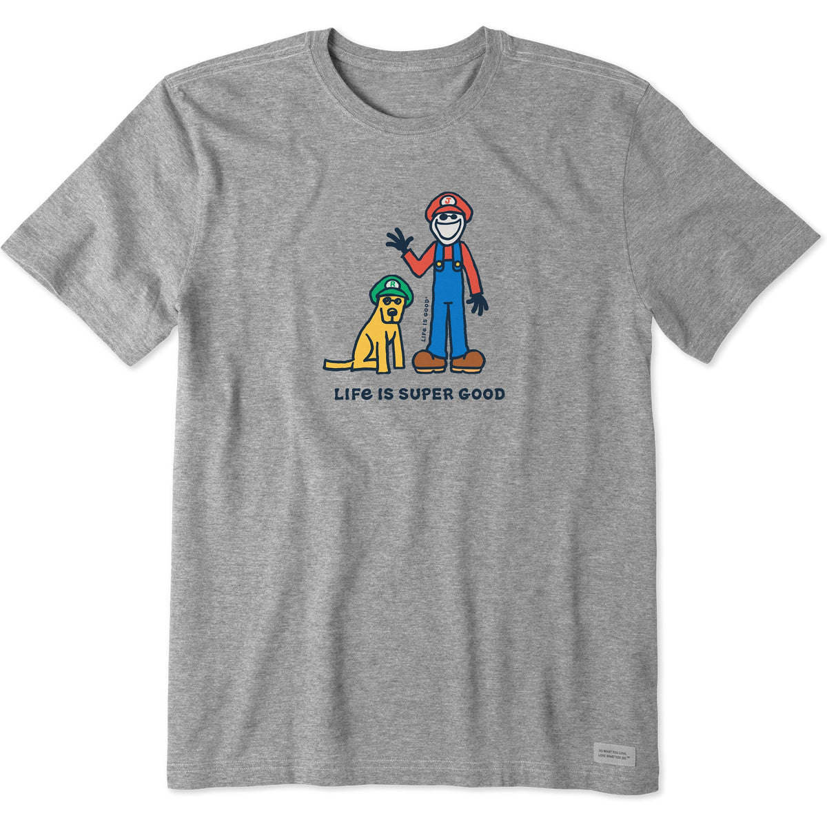 Men's Life is Super Good Short Sleeve Tee