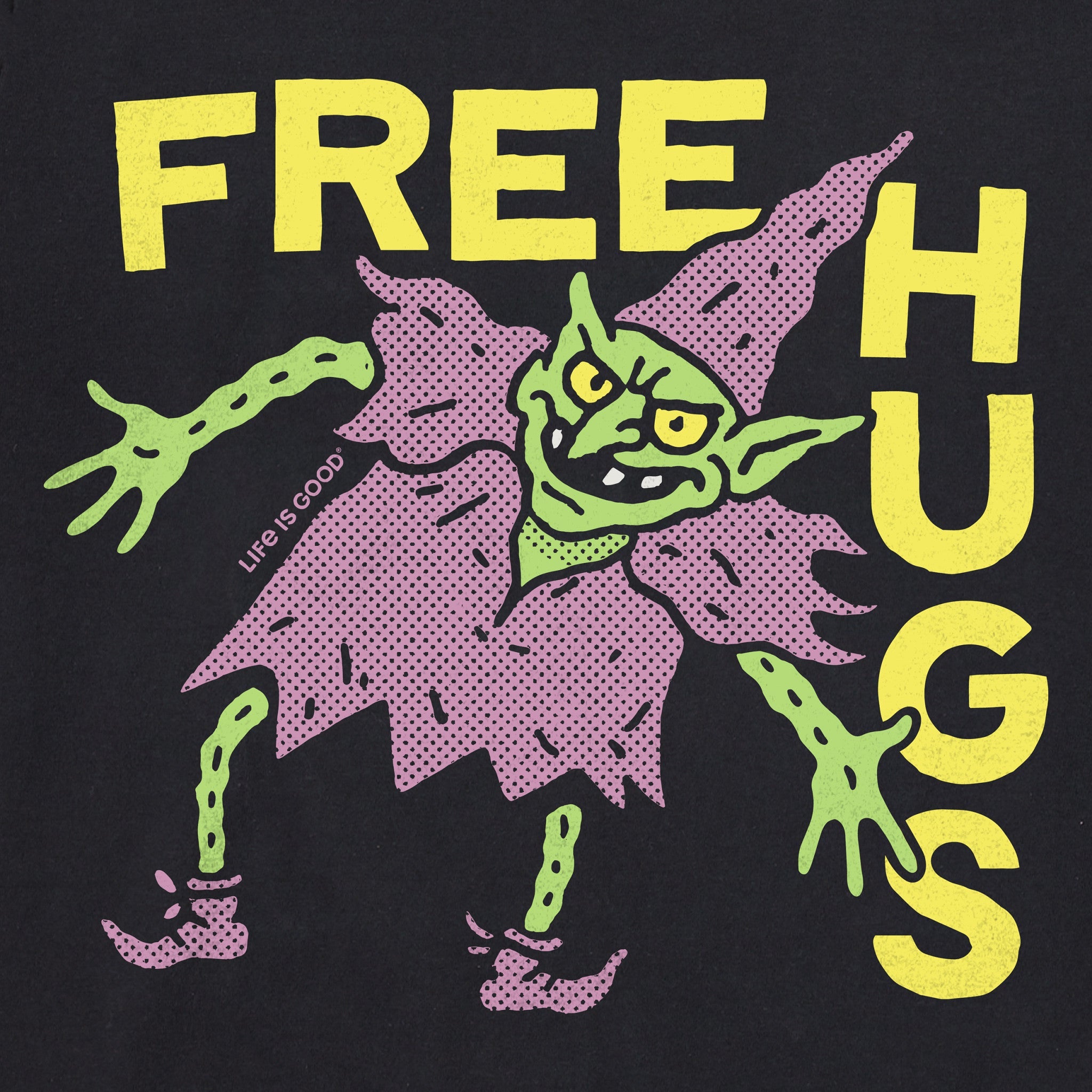 Men's Free Hugs Goblin Short Sleeve Tee
