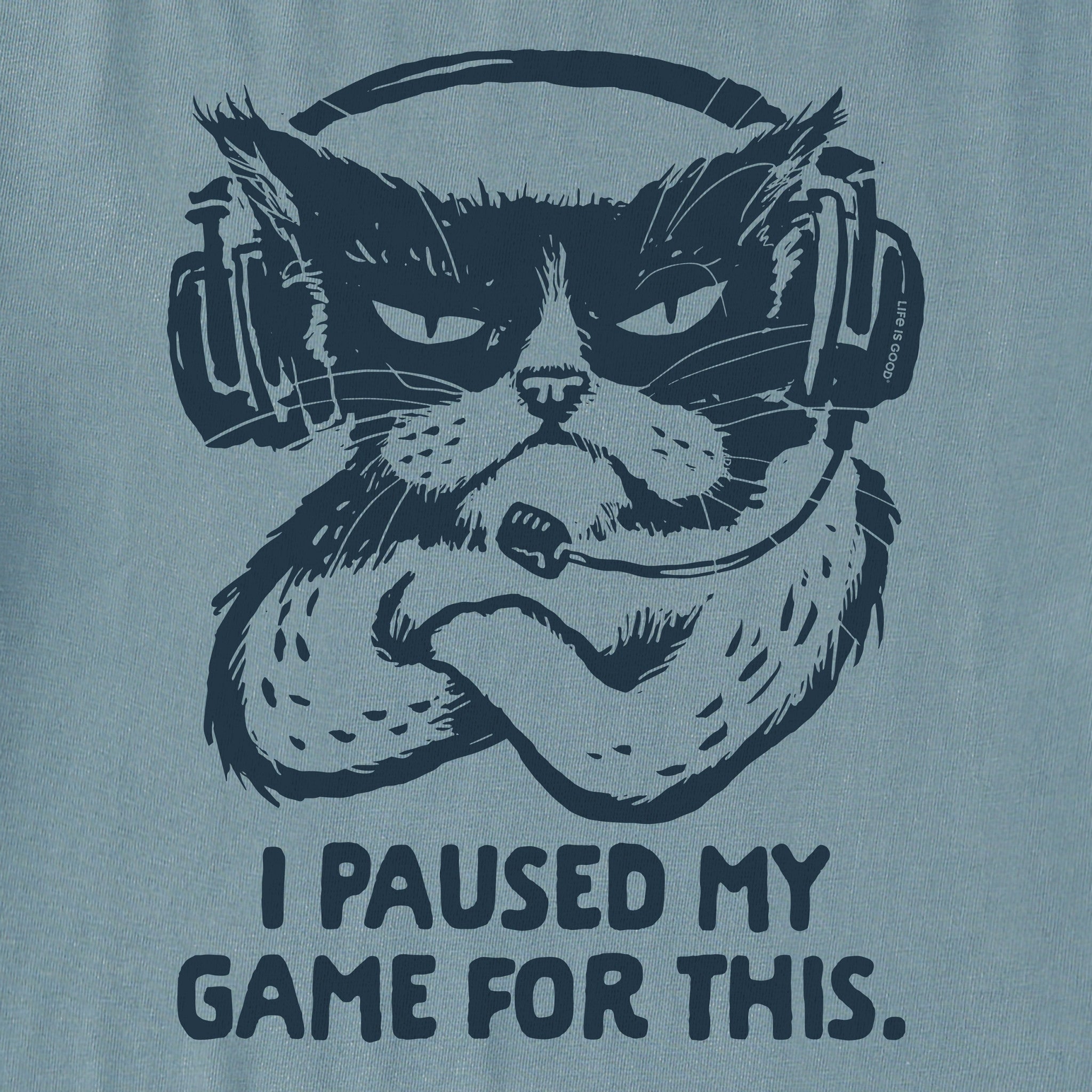 Men's I Paused My Game For This Short Sleeve Crusher Tee