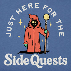 Women's Just Here for the Side Quests Short Sleeve Tee
